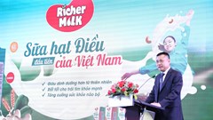 Sản phẩm sữa nhân điều đầu tiên ra mắt tại Việt Nam: Nâng cao nhận thức về chăm sóc và sức khỏe nền tảng