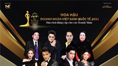 Chung kết Hoa hậu Doanh Nhân Việt Nam Quốc tế diễn ra vào tháng 10.2022
