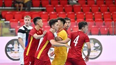 Tuyển Futsal Việt Nam thắng trận danh dự tại giải quốc tế Thái Lan