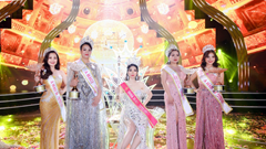 Nữ doanh nhân Khương Phương Anh đăng quang Hoa hậu Thương hiệu Việt Nam 2022