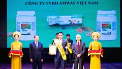 Amway Việt Nam lần thứ 10 vinh dự nhận Giải thưởng Sản phẩm vàng vì sức khoẻ cộng đồng