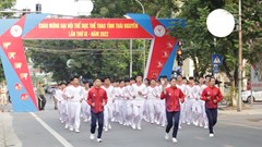 Khai mạc Đại hội Thể dục thể thao tỉnh Thái Nguyên lần thứ IX năm 2022