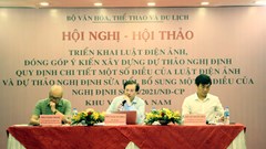 Triển khai Luật Điện ảnh khu vực phía Nam: Đề nghị nâng tỉ suất chiếu phim Việt