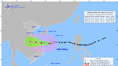 Bão Noru giật trên cấp 17, cách đất liền khu vực Đà Nẵng-Quảng Ngãi 270km
