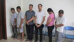 Nghệ An: Bắt giữ ổ nhóm đánh bạc trang bị vũ khí nóng