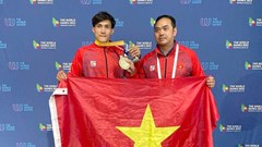 Nhà vô địch World Games môn Muay Nguyễn Trần Duy Nhất được vinh danh