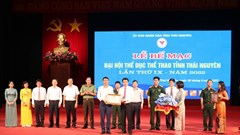 Bế mạc Đại hội TDTT tỉnh Thái Nguyên lần thứ IX