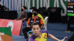 Thuỳ Linh gặp Vũ Thị Trang tại bán kết Vietnam Open 2022