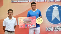 Lý Hoàng Nam giành ngôi á quân giải nhà nghề M25 Tây Ninh