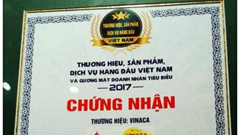 Về việc Vinaca được chứng nhận Top 10 thương hiệu: Chứng nhận "trời ơi",  không liên quan đến sản phẩm!