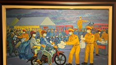 Triển lãm các tác phẩm hội họa vì an ninh Tổ quốc và bình yên cuộc sống