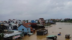 Quảng Nam cho học sinh nghỉ học tránh bão số 5