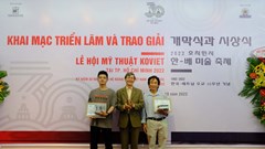 Khai mạc “Triển lãm Lễ hội Mỹ thuật KoViet 2022”