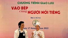 Võ Minh Lâm hào hứng với chương trình “Vào bếp cùng người nổi tiếng”