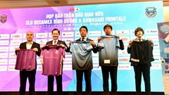 CLB Bình Dương đá giao hữu với CLB Kawasaki Frontale (Nhật Bản) vào ngày 20.11