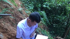 Phát hiện “siêu phẩm” ruộng bậc thang khắc trên đá ở Mù Cang Chải