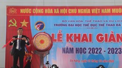 Trường Đại học TDTT Đà Nẵng đón gần 300 tân sinh viên trong  năm học mới