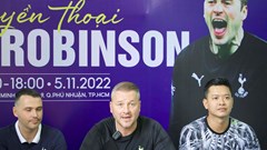 Huyền thoại Paul Robinson ấn tượng về tình yêu bóng đá của người hâm mộ Việt Nam