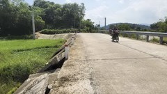 Tuy An sớm khắc phục các điểm sạt lở, hư hỏng do mưa lũ