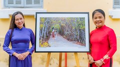 Triển lãm ảnh nghệ thuật “Rú Chá, Cồn Tè - Sắc màu sông nước”