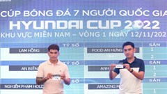 Lễ ra mắt Cúp bóng đá 7 người quốc gia Hyundai Cup 2022