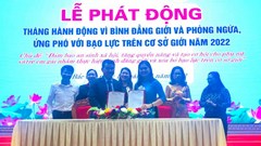 Lào Cai phát động Tháng hành động vì bình đẳng giới và ứng phó với bạo lực