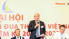 GS.TS Lâm Quang Thành được bầu là Chủ tịch Liên đoàn Đua thuyền Việt Nam khoá III