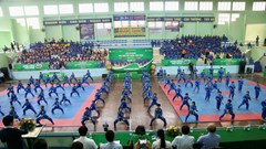 Hơn 400 VĐV tham dự Giải Vovinam Học sinh Phổ thông toàn quốc năm 2022
