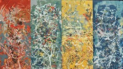 Bất ngờ với kỹ thuật "mài tổng hợp" tại triển lãm “Dòng chảy”