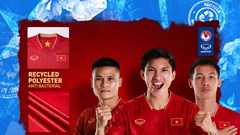 Mẫu áo mới của đội tuyển bóng đá quốc gia được làm từ chất liệu tái chế
