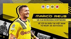 Marco Reus gửi lời chào người hâm mộ Việt Nam trước trận giao hữu CLB Dormund gặp đội tuyển quốc gia