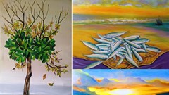 Chàng trai biến sỏi đá thành tác phẩm nghệ thuật