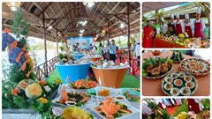 Xác lập Kỷ lục Việt Nam cho 122 món ăn từ tôm và muối Bạc Liêu