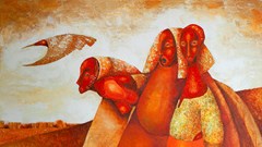 Triển lãm hội họa “Thiên di”: Những cuộc chuyển dời trong ngôn ngữ nghệ thuật