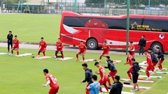 Tuyển Việt Nam tập huấn tại Bà Rịa – Vũng Tàu