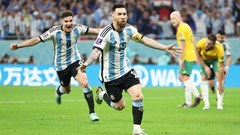 Messi ghi bàn giúp Argentina vào tứ kết World Cup 2022