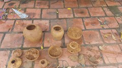 Thanh Hóa phát hiện ngôi mộ cổ ngàn năm tuổi trong khuôn viên trường học