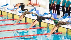 6 kỷ lục quốc gia và 12 kỷ lục Đại hội được phá tại môn Lặn