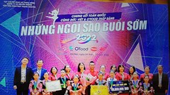 Khép lại cuộc thi “Những ngôi sao buổi sớm” 2022