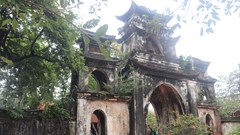 Nghinh Môn cổ thời Nguyễn ở Thanh Hóa bị xuống cấp