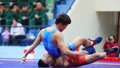 Hà Nội dẫn đầu môn Vật tại Đại hội Thể thao toàn quốc lần thứ IX