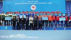 Nam Tây Ninh, nữ Quân đội vô địch đồng đội môn quần vợt