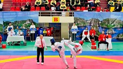 Thêm 6 bộ huy chương được trao ở môn Taekwondo