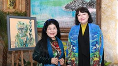 Hoạ sĩ Văn Dương Thành chào đón Giáng sinh và năm mới với Spring Sun