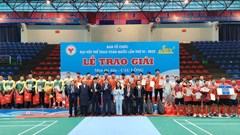 Nam Hà Nội, nữ Thái Bình vô địch đồng đội môn cầu lông