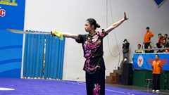 Hà Nội giành thêm 3 HCV trong ngày thi đấu thứ hai của môn Wushu