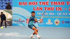 Lý Hoàng Nam rộng cửa vô địch đơn nam môn quần vợt