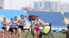 Đoàn Quân đội dẫn đầu môn Điền kinh