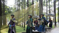 Chương trình thời trang nghệ thuật “Lính và lụa”