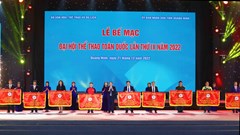 Bế mạc Đại hội Thể thao toàn quốc lần thứ IX năm 2022: Vươn tới vinh quang